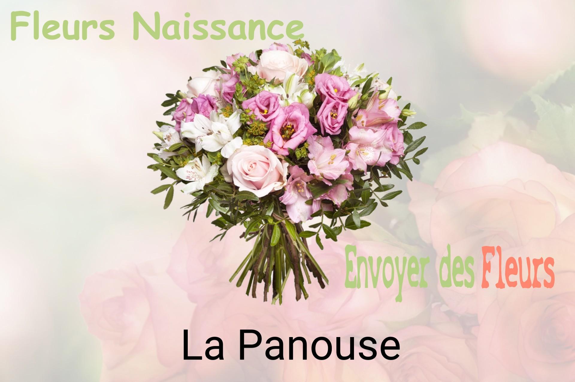 Bouquet de fleurs de naissance livré à La Panouse